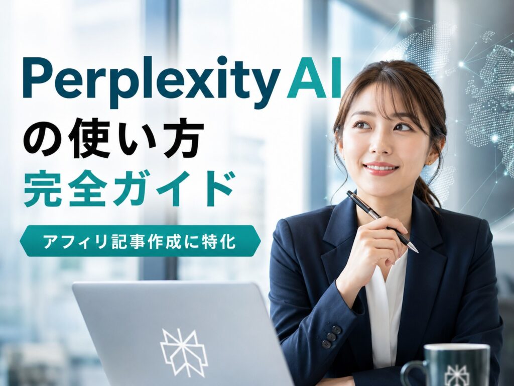 某メディア編集長がPerplexity AIをアフィリエイト記事作成に3ヶ月使い込んだ正直レポート。キーワードリサーチから競合分析、記事ネタ出しまで——「検索できるAI」の真価と限界を包み隠さず解説します。